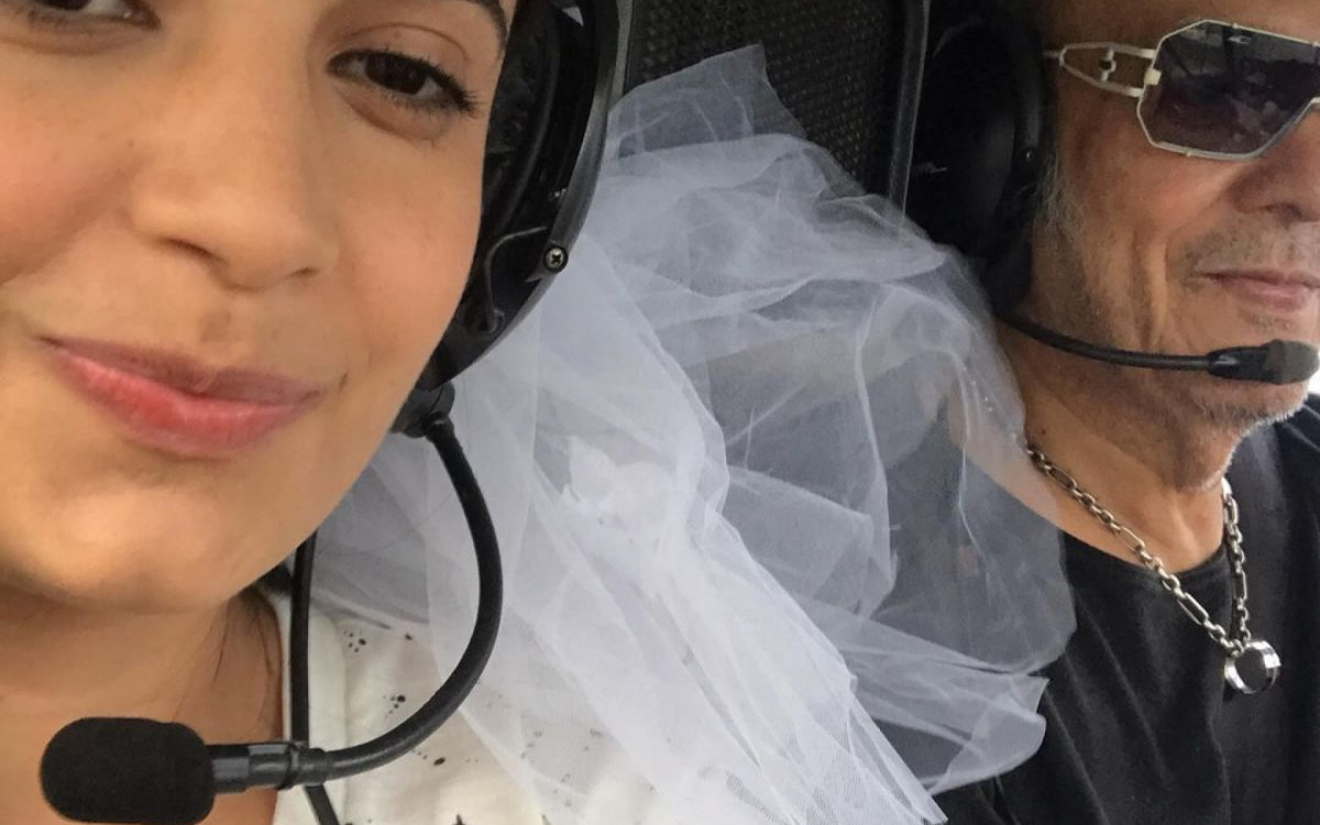 Erasmo Carlos e Fernanda Esteves - Reprodução / Instagram