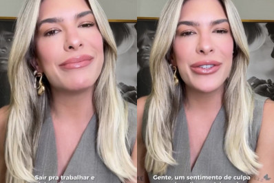 Lore Improta desabafa sobre conciliar trabalho e maternidade: 'Pressão'