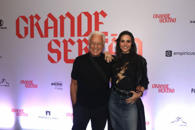 Famosos marcam presença em pré-estreia do filme 'Grande Sertão'