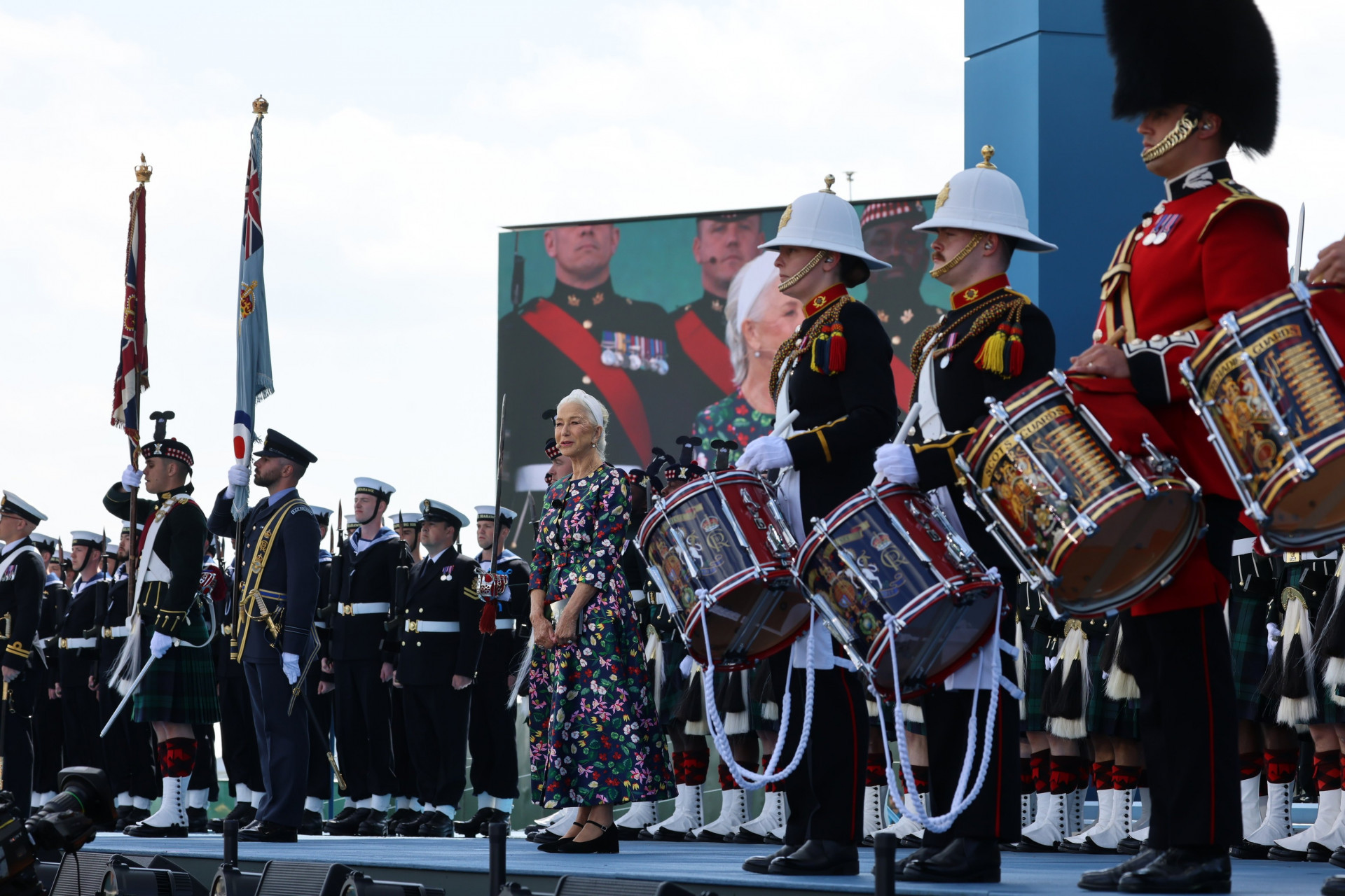 Cerimônia de comemoração dos 80 anos do Dia D na Inglaterra - Divulgação / Ministério da Defesa do Reino Unido