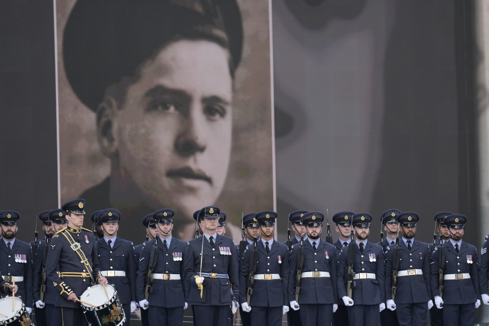 Cerimônia de comemoração dos 80 anos do Dia D na Inglaterra - Divulgação / Ministério da Defesa do Reino Unido