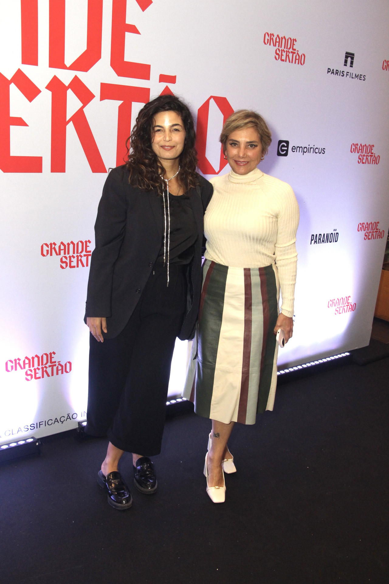 Emanuelle Araújo e Heloísa Périssé na pré-estreia do filme 'Grande Sertão', no Rio - Rogério Fidalgo/ Agnews