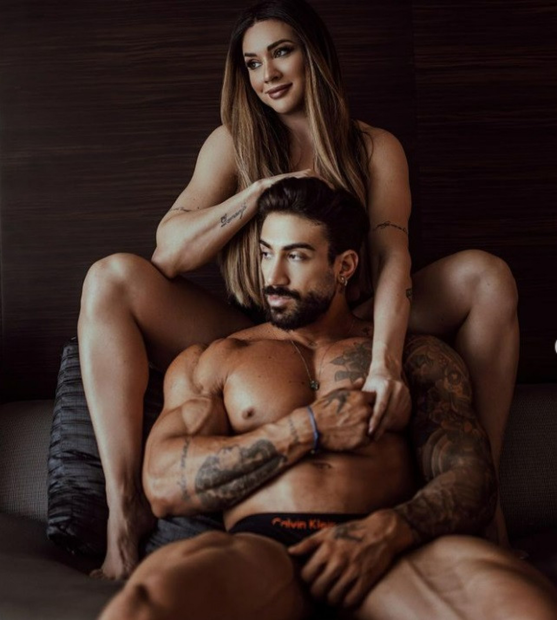 Juju Salimeni e o noivo,  Diogo Basaglia - Reprodução do Instagram