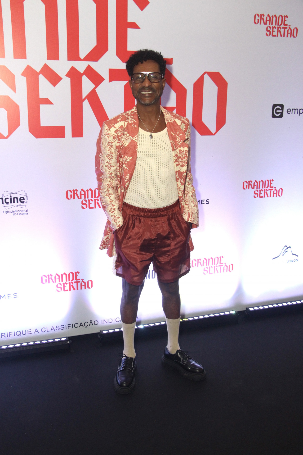 Luís Miranda na pré-estreia do filme 'Grande Sertão', no Rio - Rogério Fidalgo/ Agnews