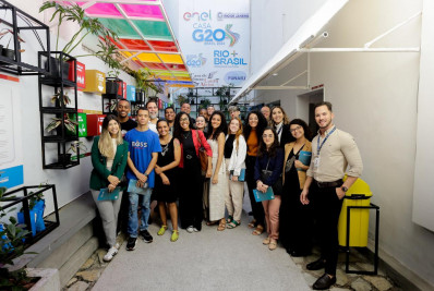 Coordenadoria da Juventude de Volta Redonda leva jovens para visitar Casa do G20 no Rio de Janeiro