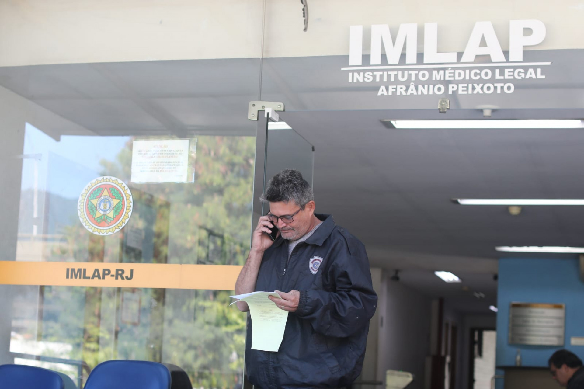 Irmão do motorista de aplicativo, Simão Rosa, esfaqueado em Campo Grande - Pedro Teixeira/ Agência O Dia