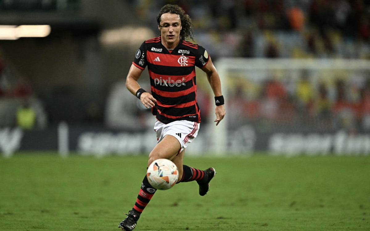 David Luiz tem contrato válido com o Flamengo até o final do ano - Mauro Pimentel / AFP