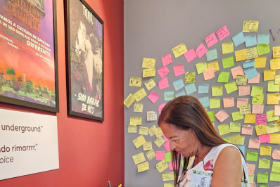 Alunas do projeto São Gonçalo em Movimento visitam Casa de Artes