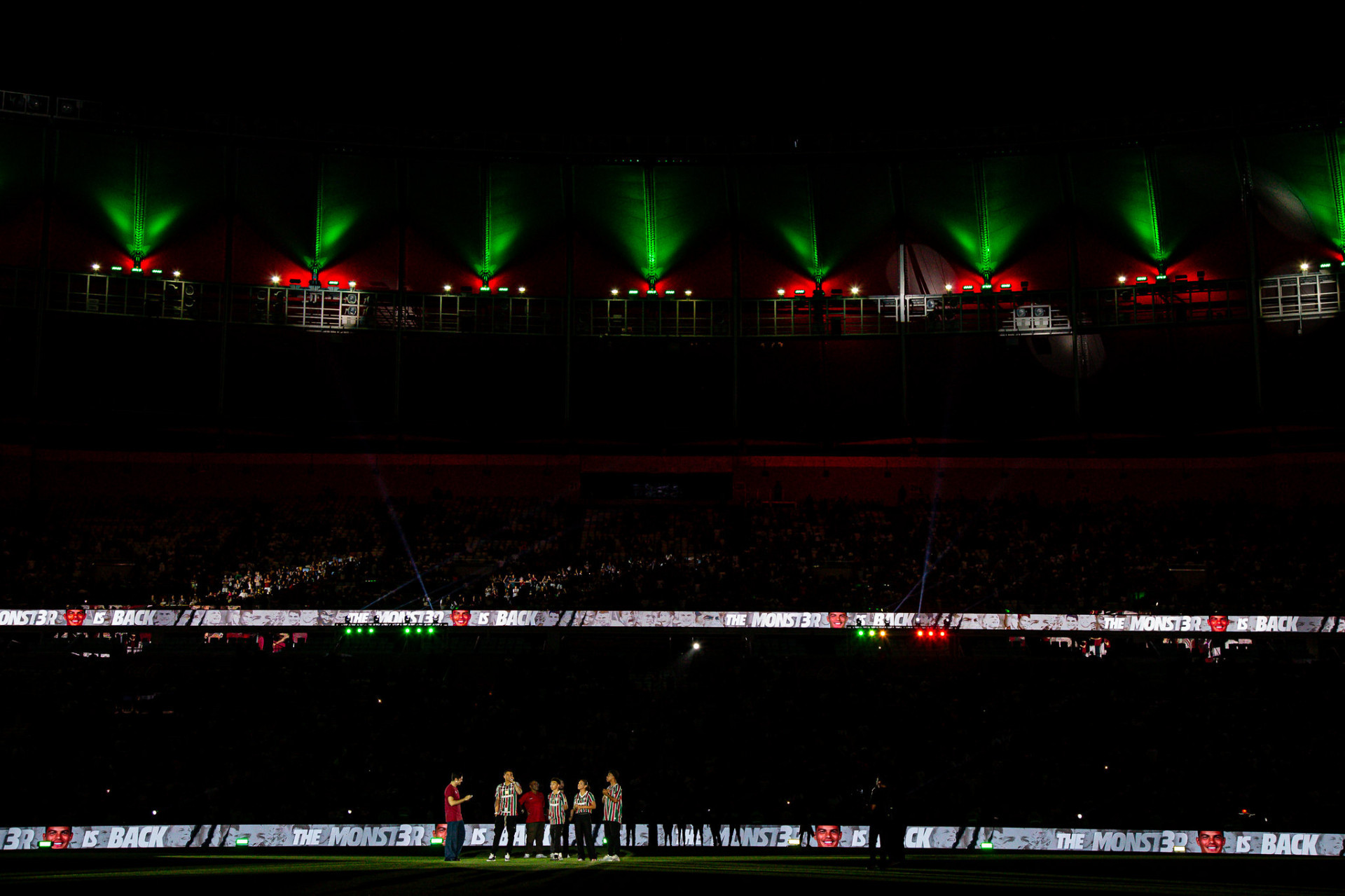 Apresentação de Thiago Silva no Maracanã - Marcelo Gonçalves/Fluminense