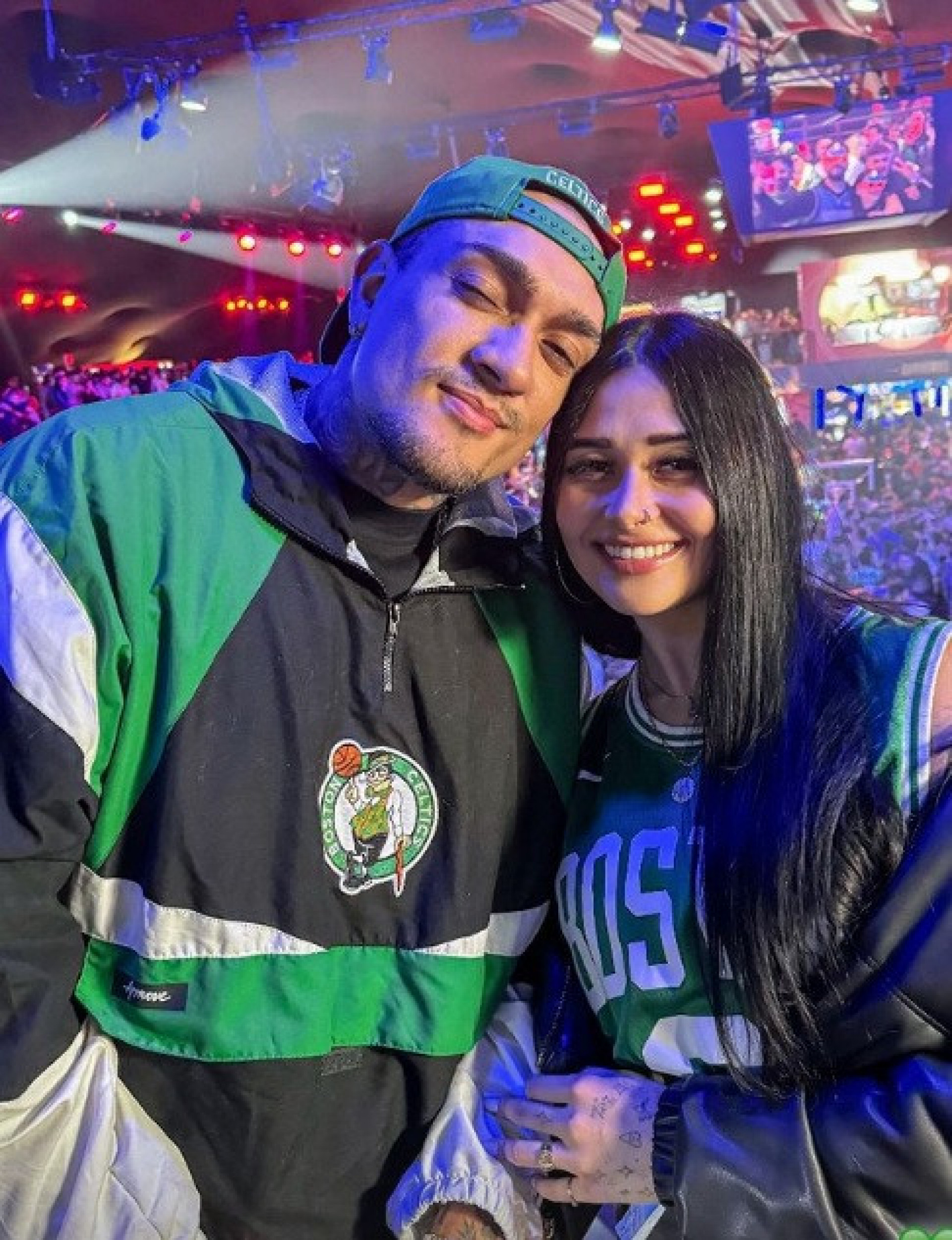 MC Binn e a namorada, Ana Laura - Reprodução do Instagram