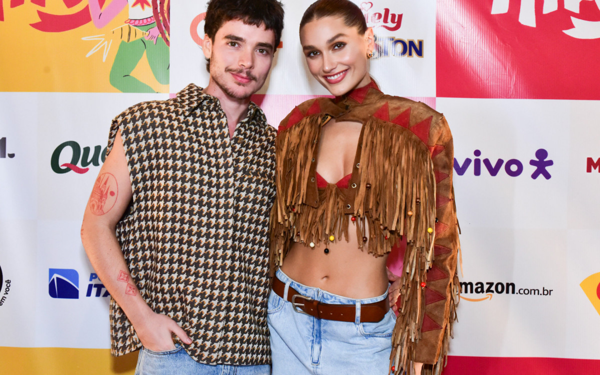 Sasha e o marido, João Lucas