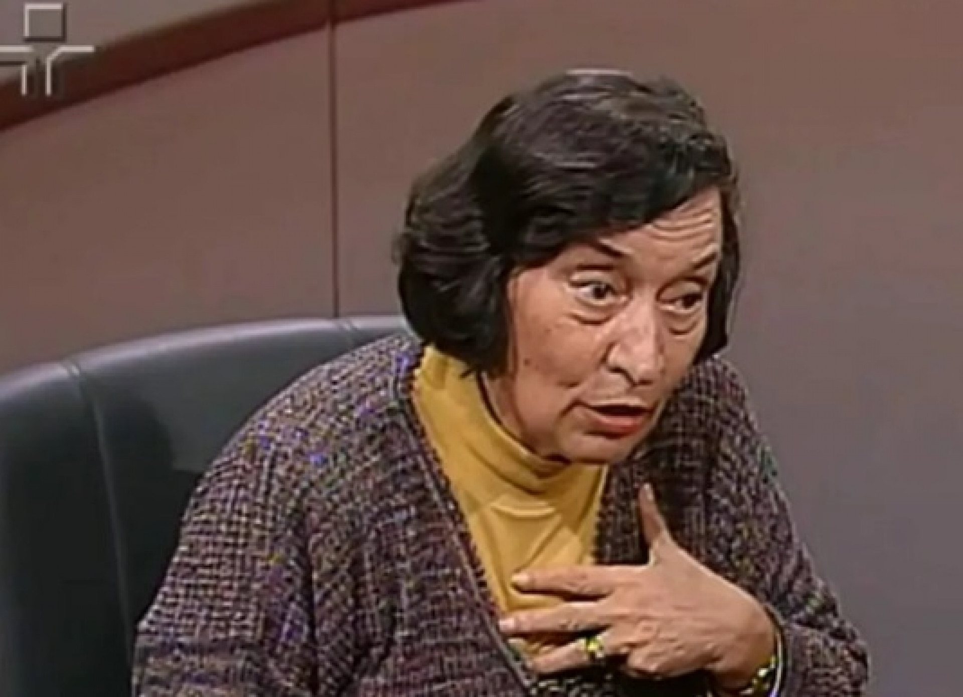  Maria da Conceição Tavares bombou na web por seu jeito irreverente - Reprodução