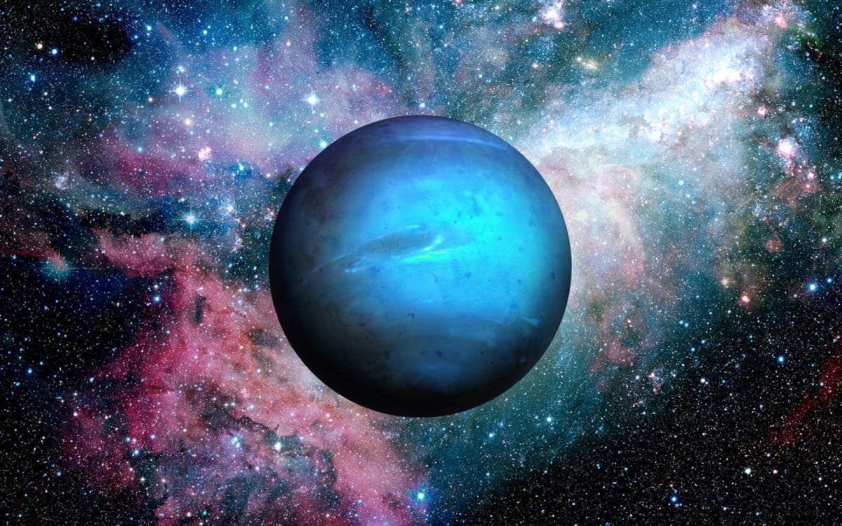 Netuno é um planeta ligado às emoções (Imagem: NASA images | Shutterstock)