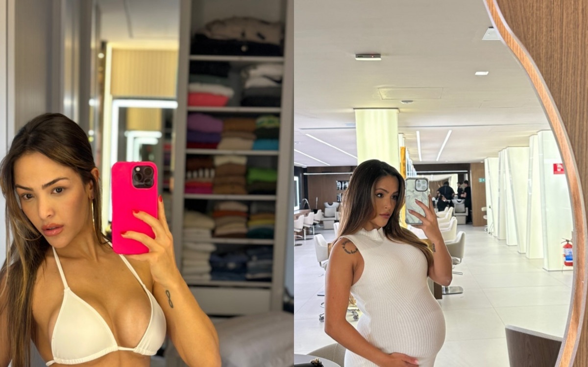 Antes e depois de Gabi Luthai - Reprodução / Instagram