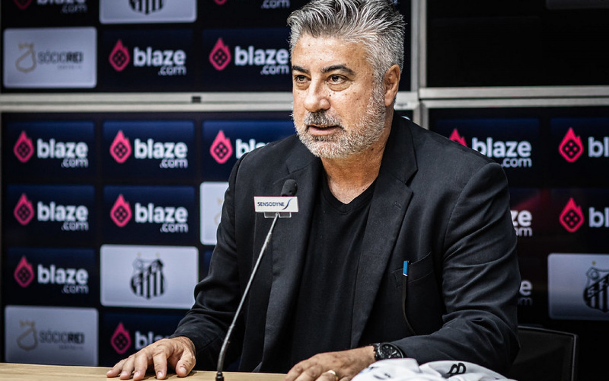 Executivo de futebol do Santos admite procura por reforços