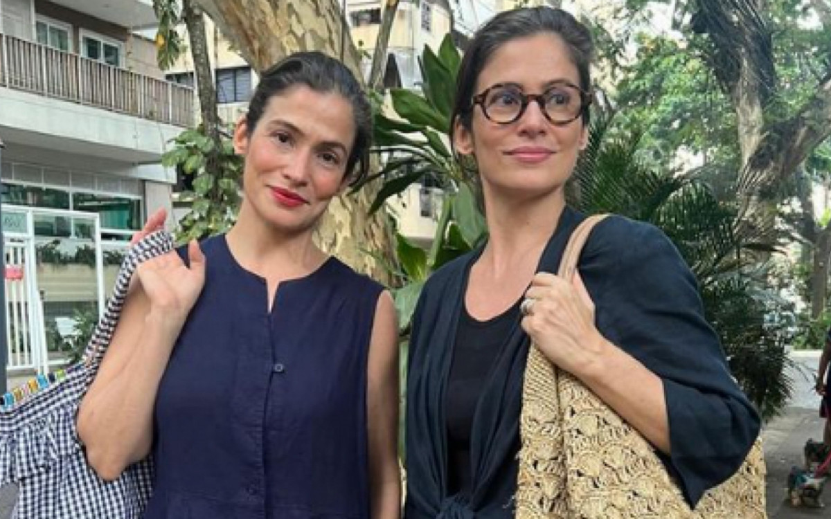 Renata Vasconcellos e Lanza Mazza