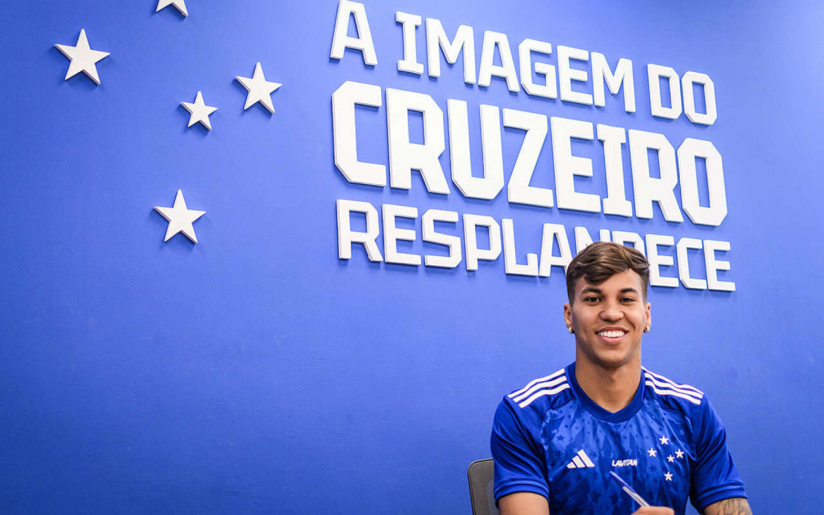 Cruzeiro anuncia a contratação de Kaio Jorge