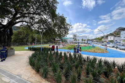 Praça Cleber Casadio é inaugurada em Sapucaia