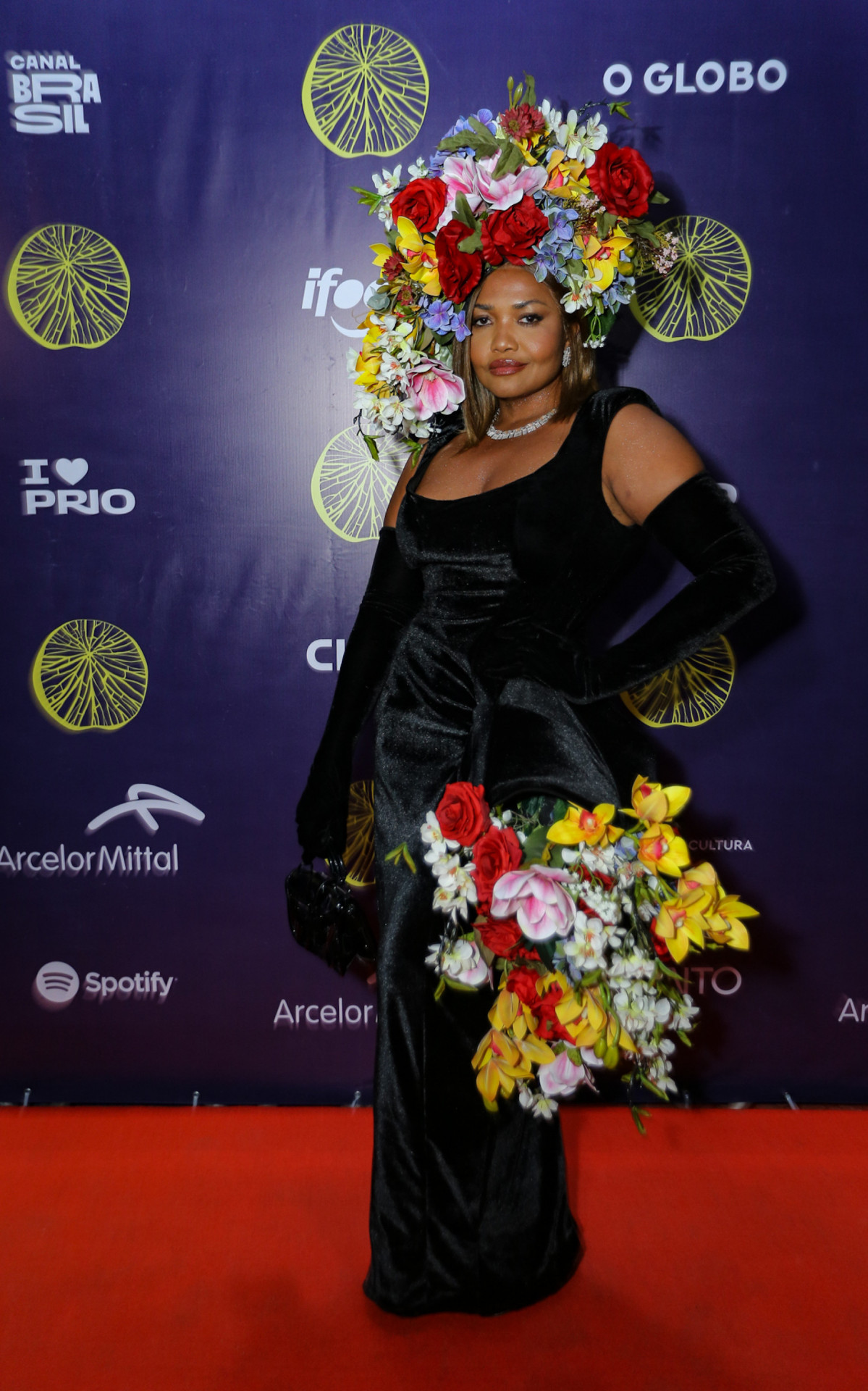 Gabi Amarantos prestigia Prêmio da Música Brasileira