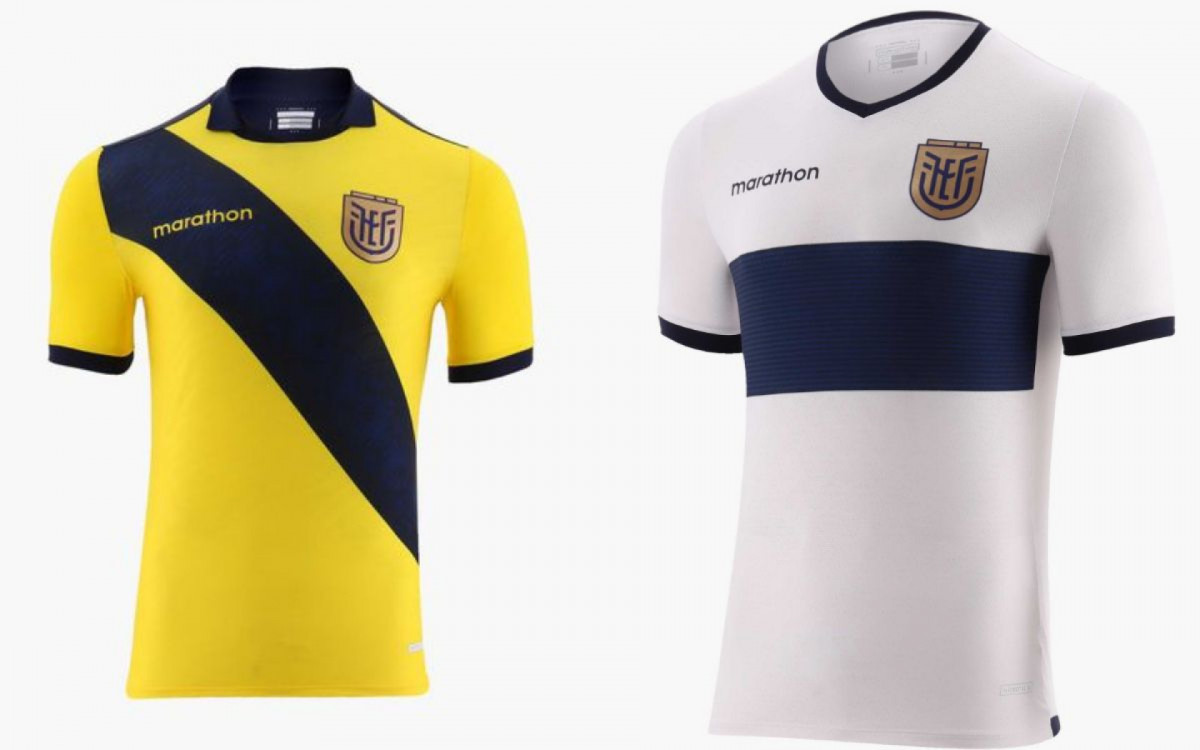 Camisa principal e visitante do Equador