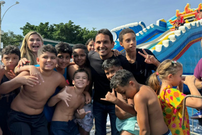 'Dia de Brincar' reúne centenas de famílias no Parque do Gericinó em Nilópolis