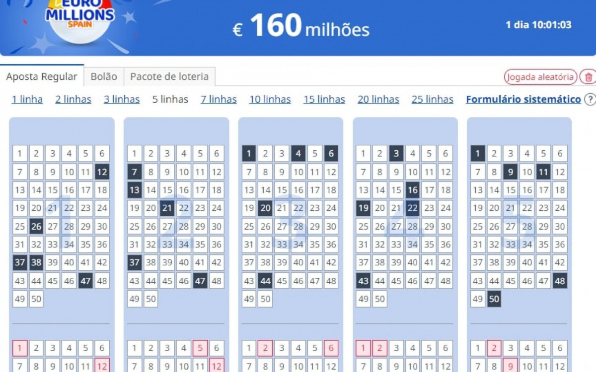 Brasileiros podem jogar on-line na loteria EuroMillions da Europa e, com mais essa opção, aumentar as chances de tornarem-se milionários