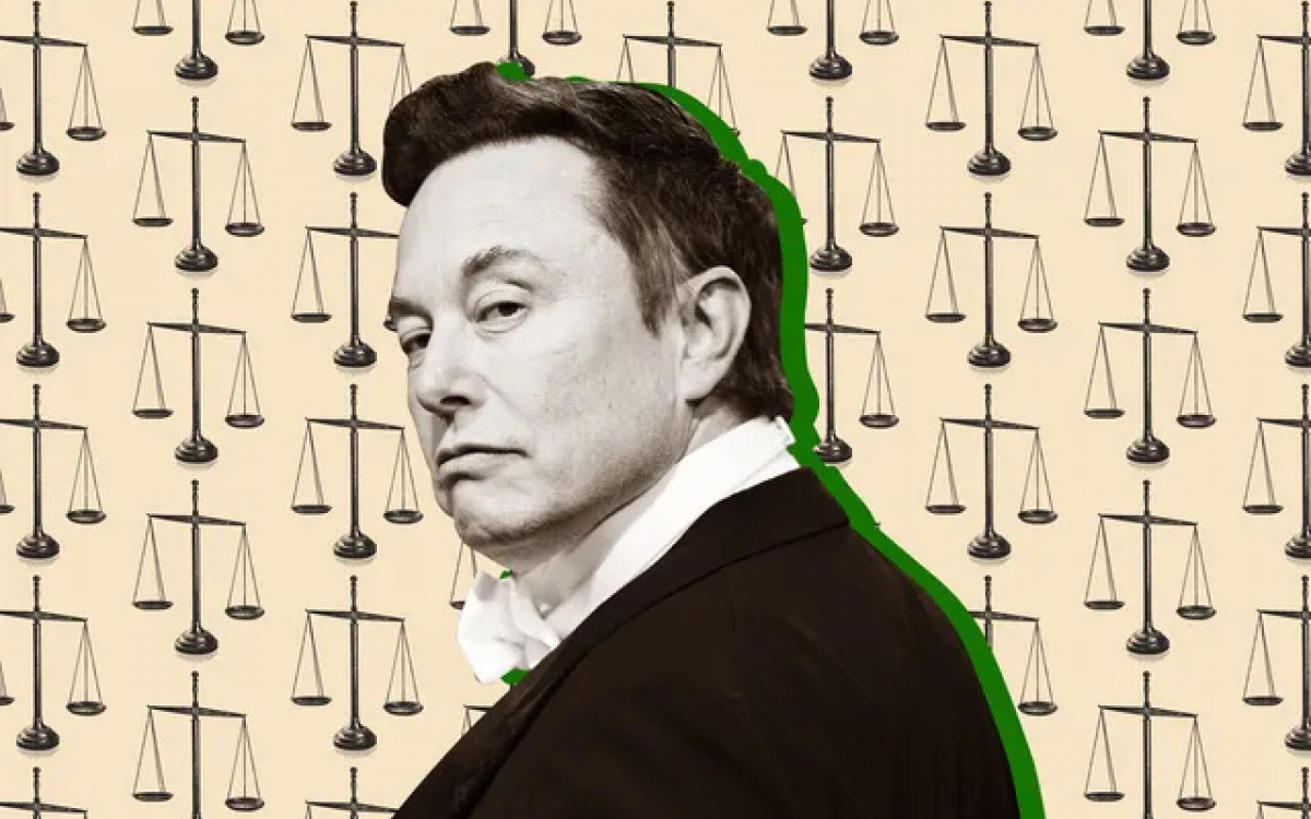 Musk enfrenta processo por suposto desvio para empresa de IA concorrente. - Kristen Radtke/The Verge; Imagem: Getty Images