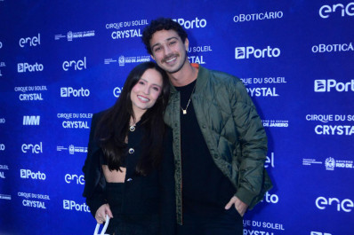 Famosos prestigiam espetáculo do Cirque Du Soleil no Rio