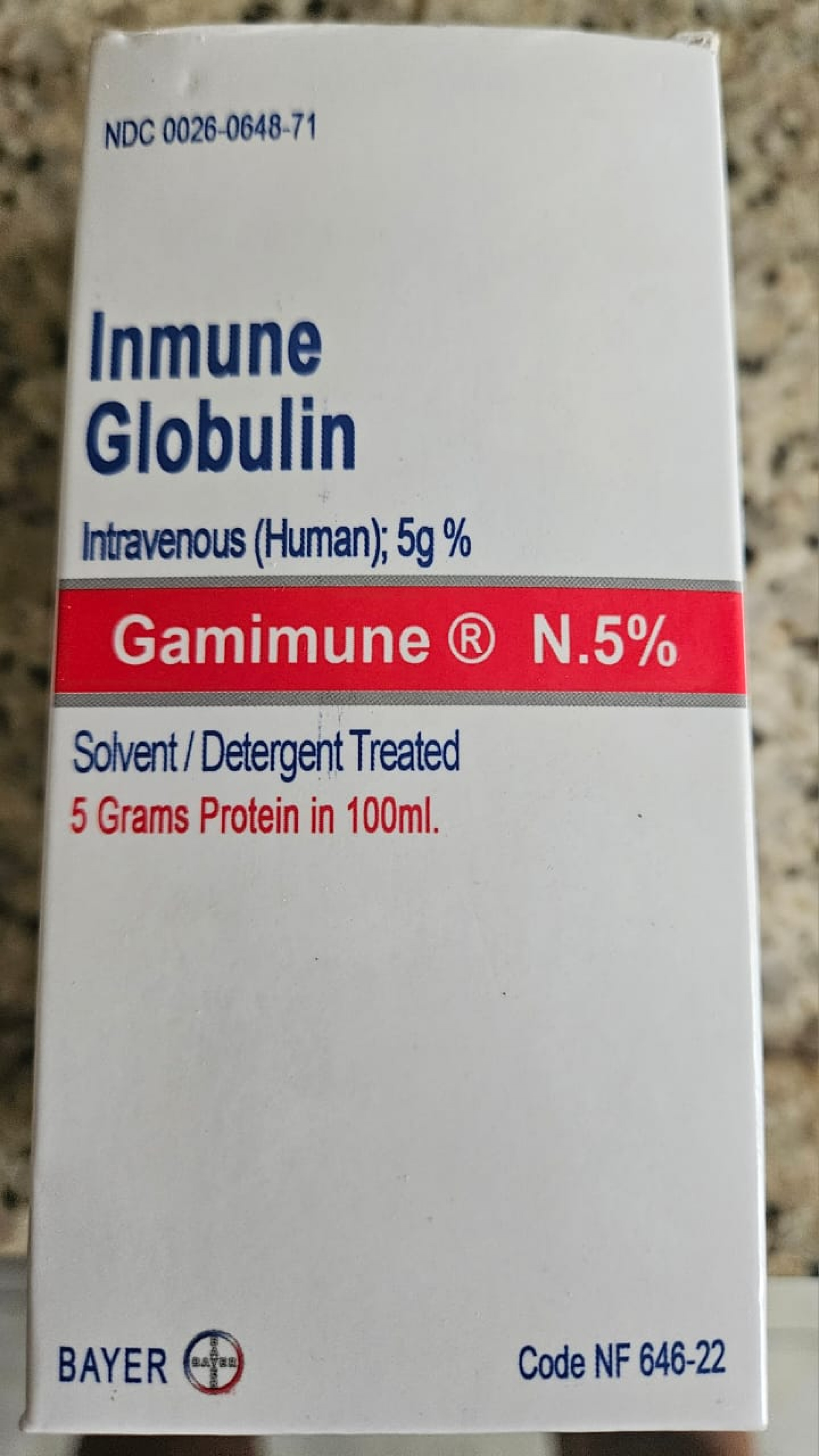 Empresa Bayer não  produz, distribui ou importa Gamimune N.5% - Divulgação / Polícia Civil 