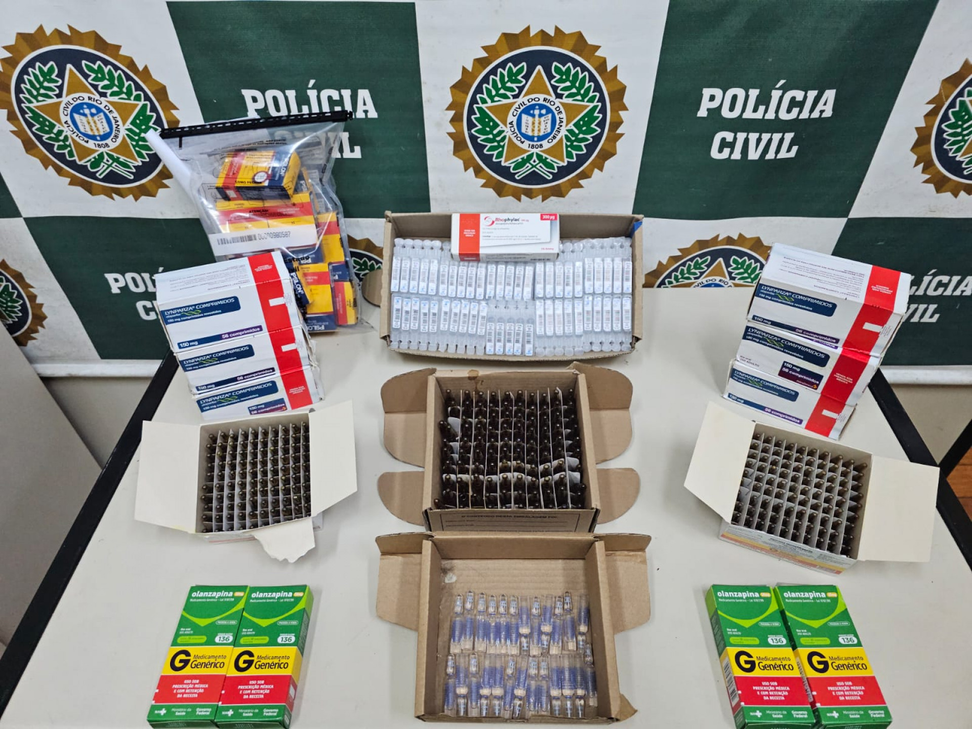 Presa não possui autorização para venda de medicamentos - Divulgação / Polícia Civil 