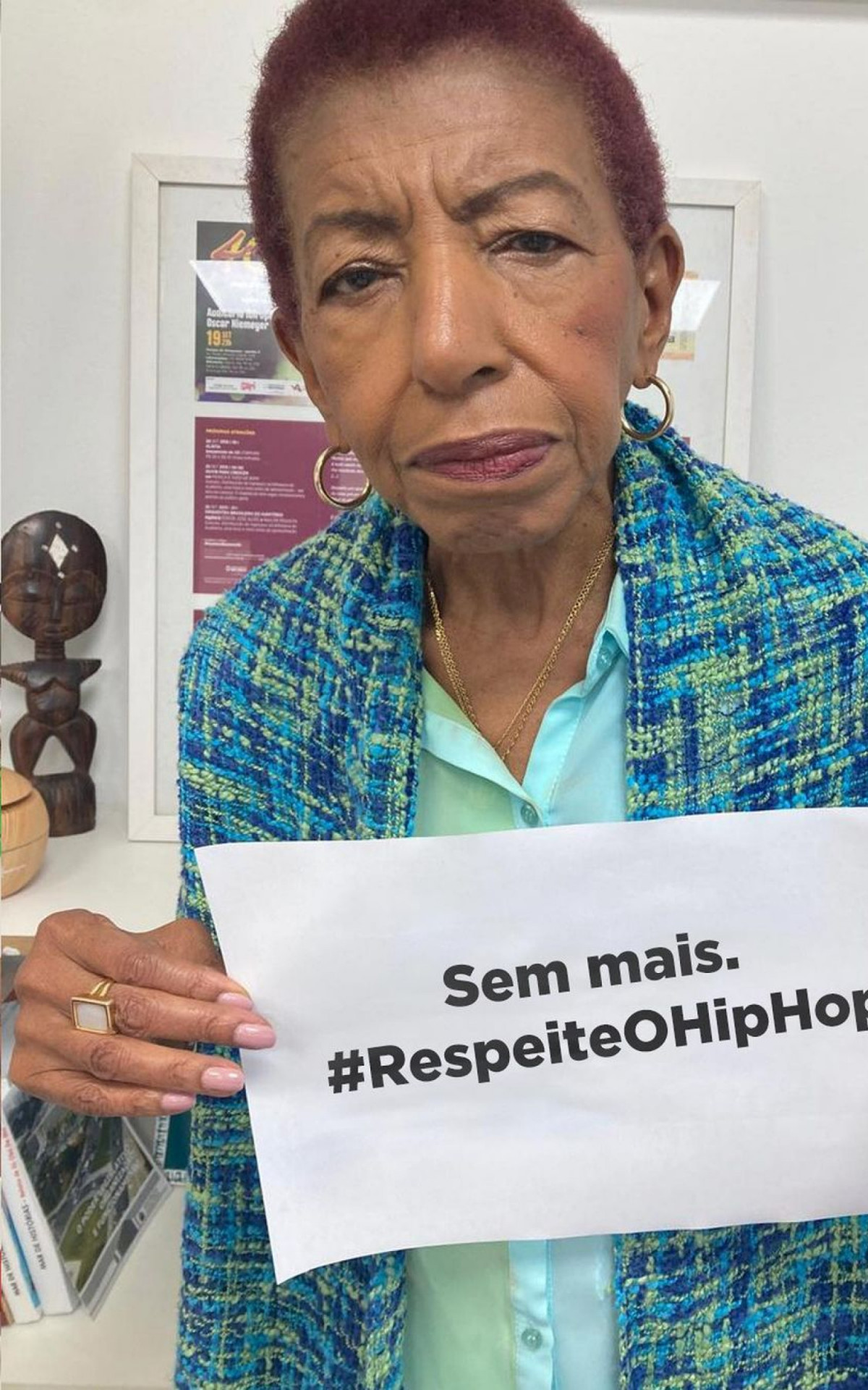 Leci Brandão rebate Ed Motta e defende fãs de hip hop - Reprodução/Instragram