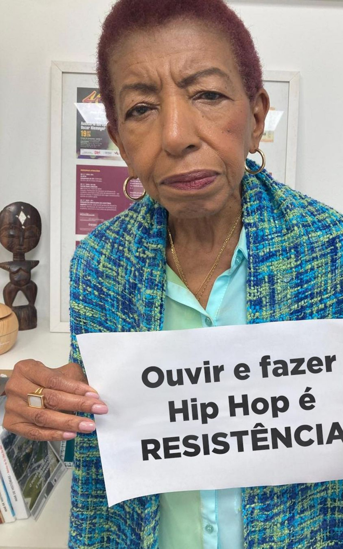 Leci Brandão rebate Ed Motta e defende fãs de hip hop - Reprodução/Instragram