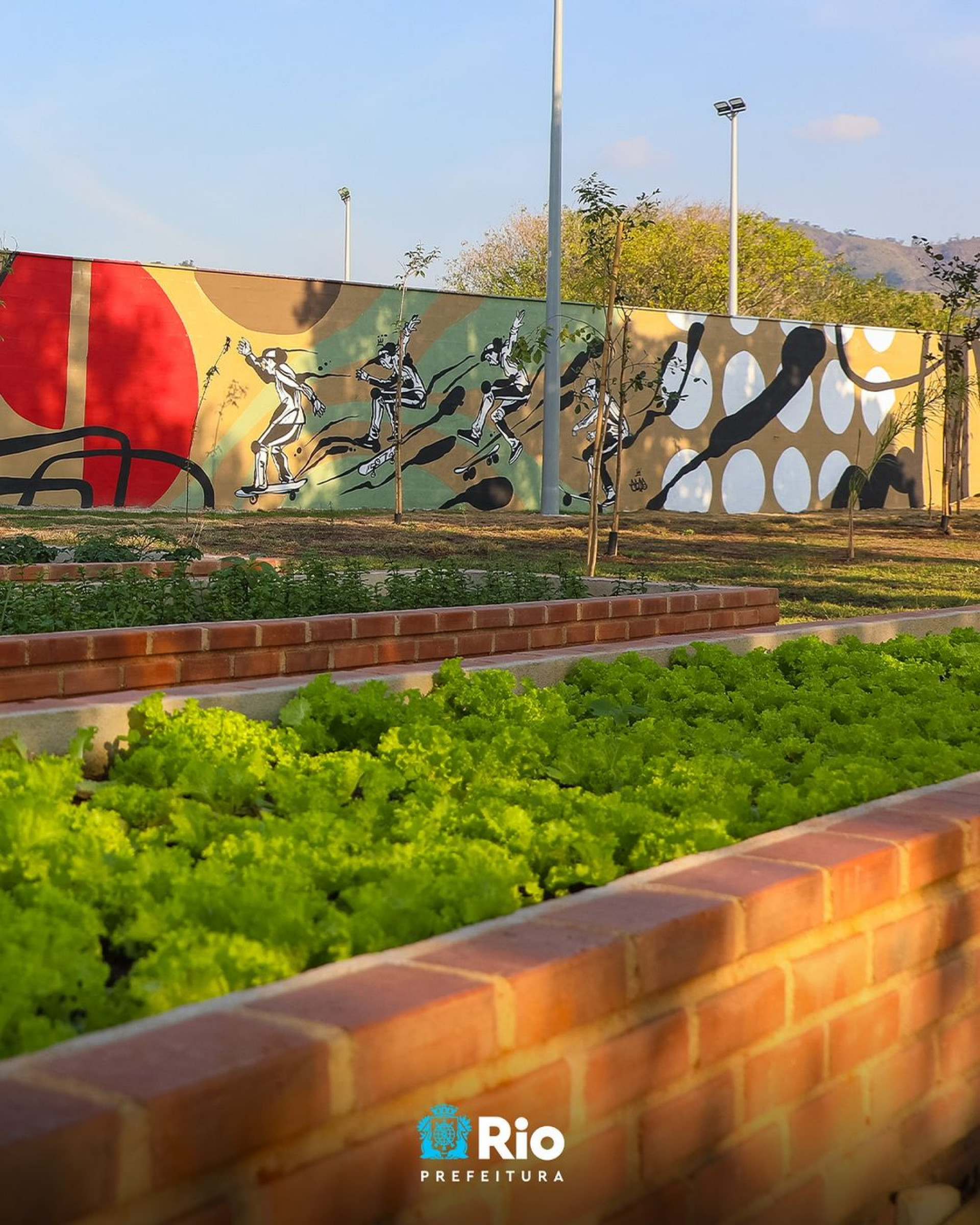 Visitantes do parque terão acesso a uma horta para cultivo de alimentos - Reprodução / Prefeitura do Rio