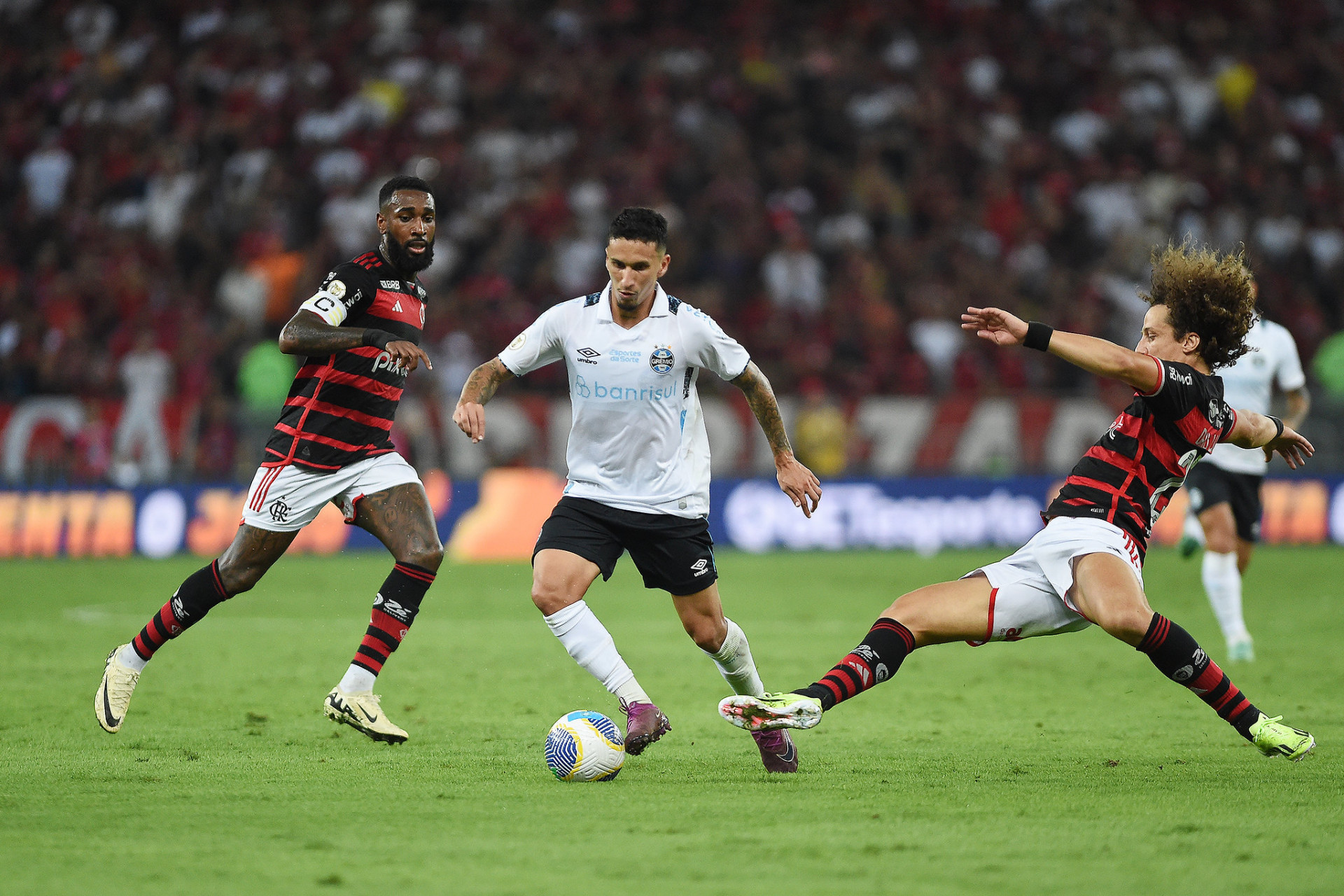 Lance de Flamengo x Grêmio - Alexandre Durão / Grêmio FBPA