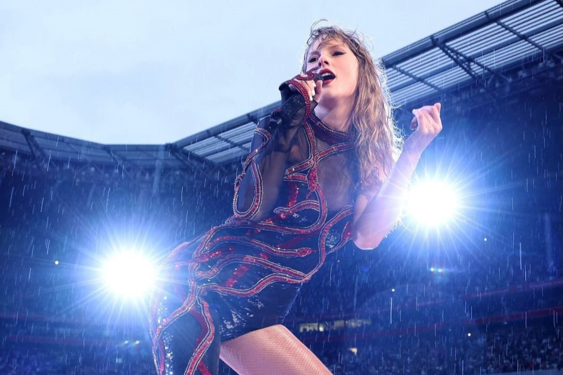 Taylor Swift durante a 'The Eras Tour' - Reprodu&ccedil;&atilde;o / Instagram