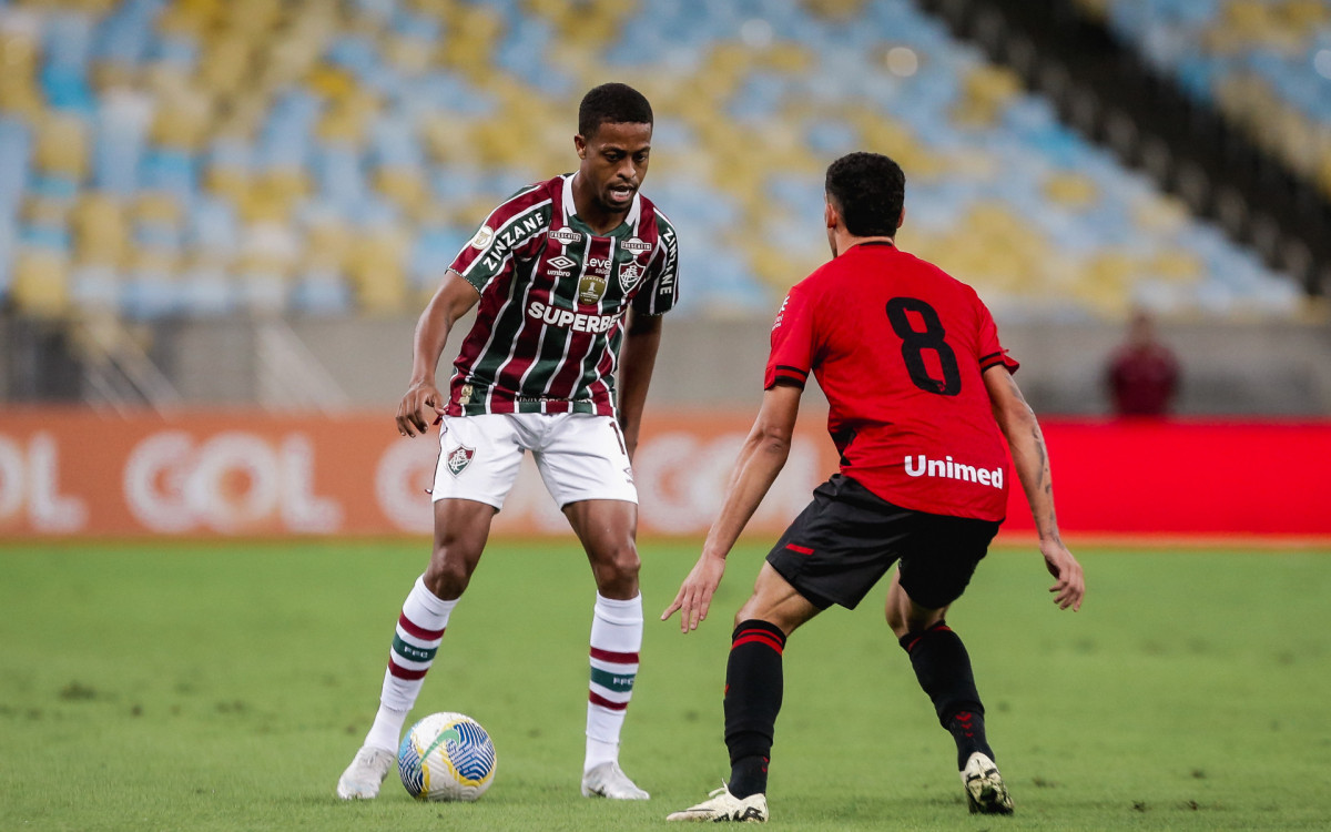 Rio de Janeiro, Brasil - 15/06/2024 - Maracanã - 
Fluminense enfrenta o Atlético GO esta noite no Maracanã pela 9ª rodada do Campeonato Brasileiro 2024.