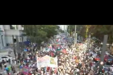 Avenida Paulista volta a ser palco de protesto contra PL do Aborto