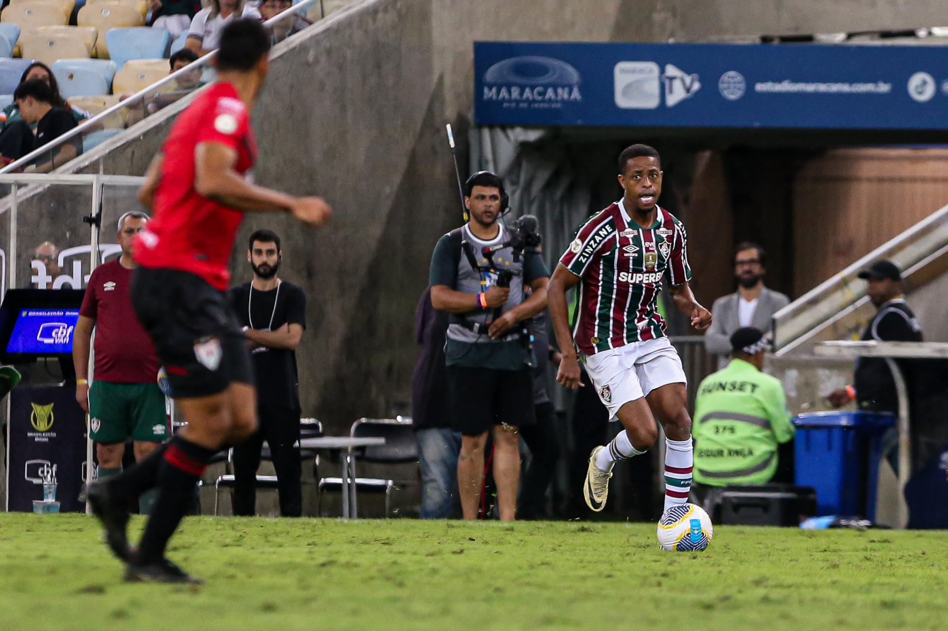 Keno não fez boa partida no duelo entre Fluminense e Atlético-GO - Marcelo Gonçalves/Fluminense