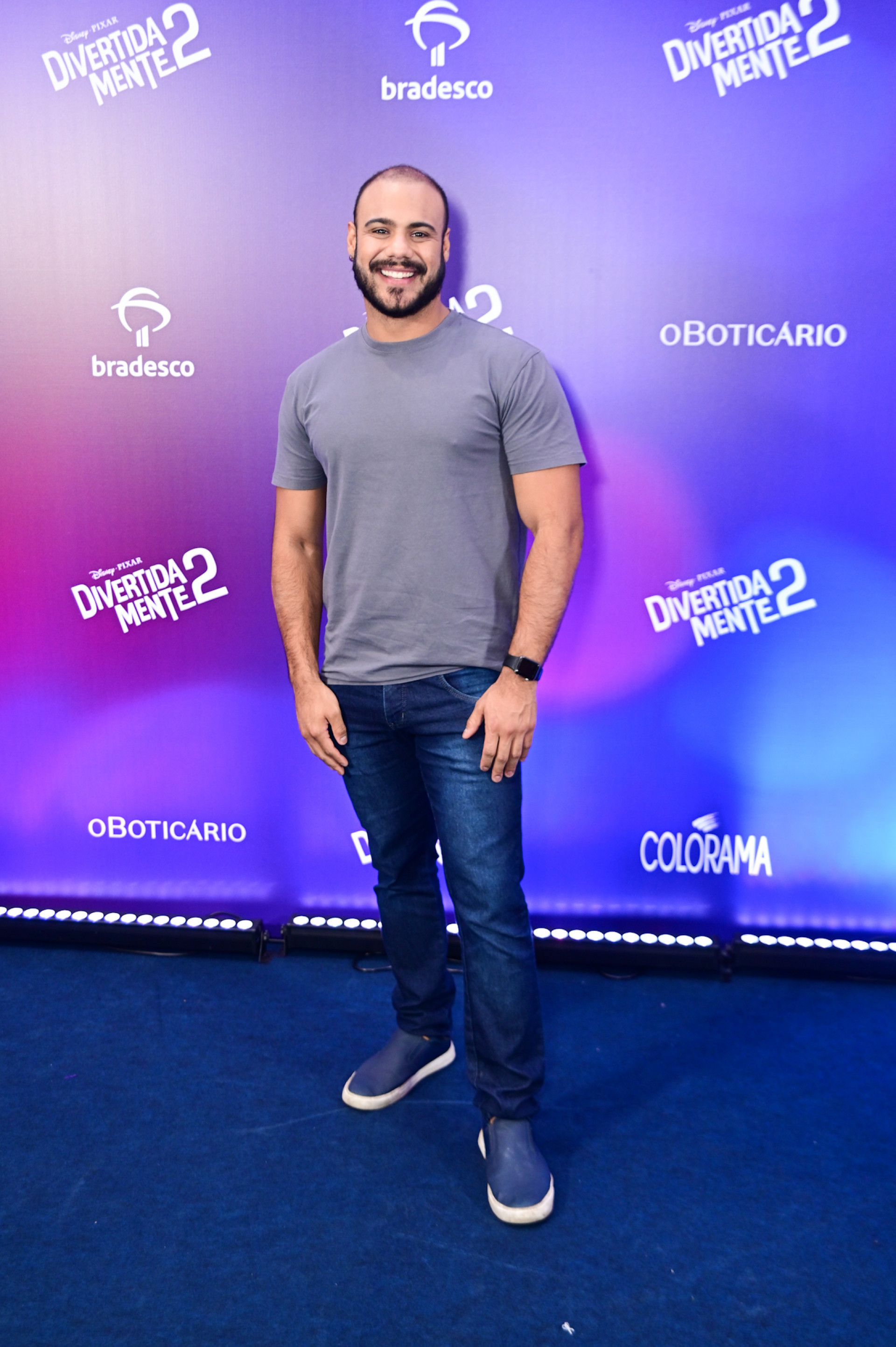 Marcus Vinicius na premi&egrave;re de 'Divertida Mente 2'
 - Leo Franco/ Ag News