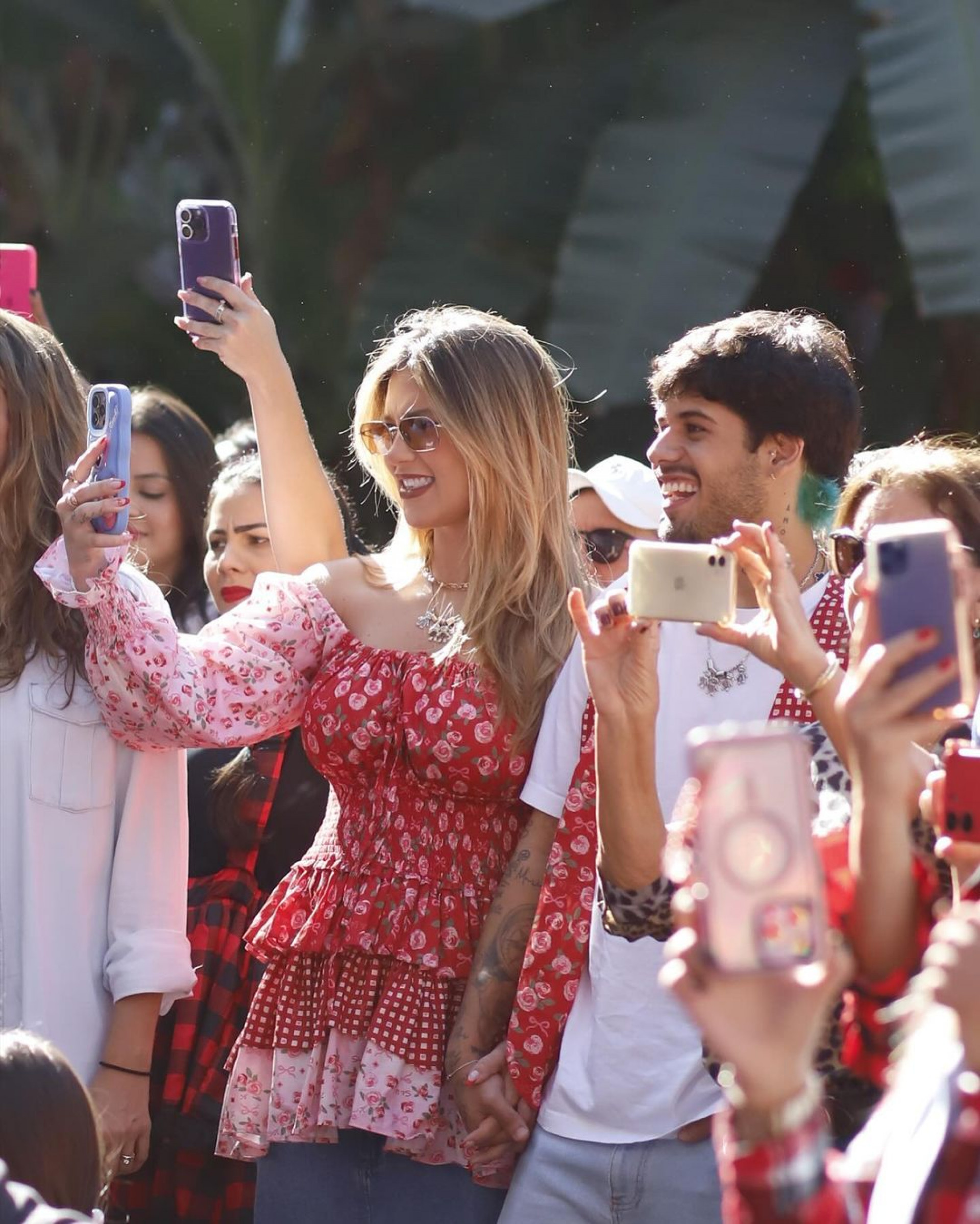 Virginia se derrete em primeira quadrilha da filha - Reprodução