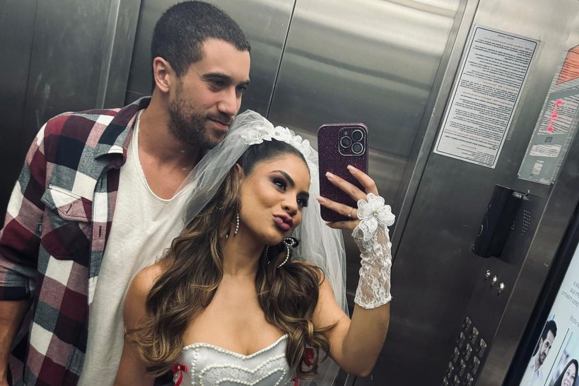 Lexa compartilha registros do Arraiá da Anitta, onde 'se casou' com Ricardo Vianna - Reprodução / Instagram