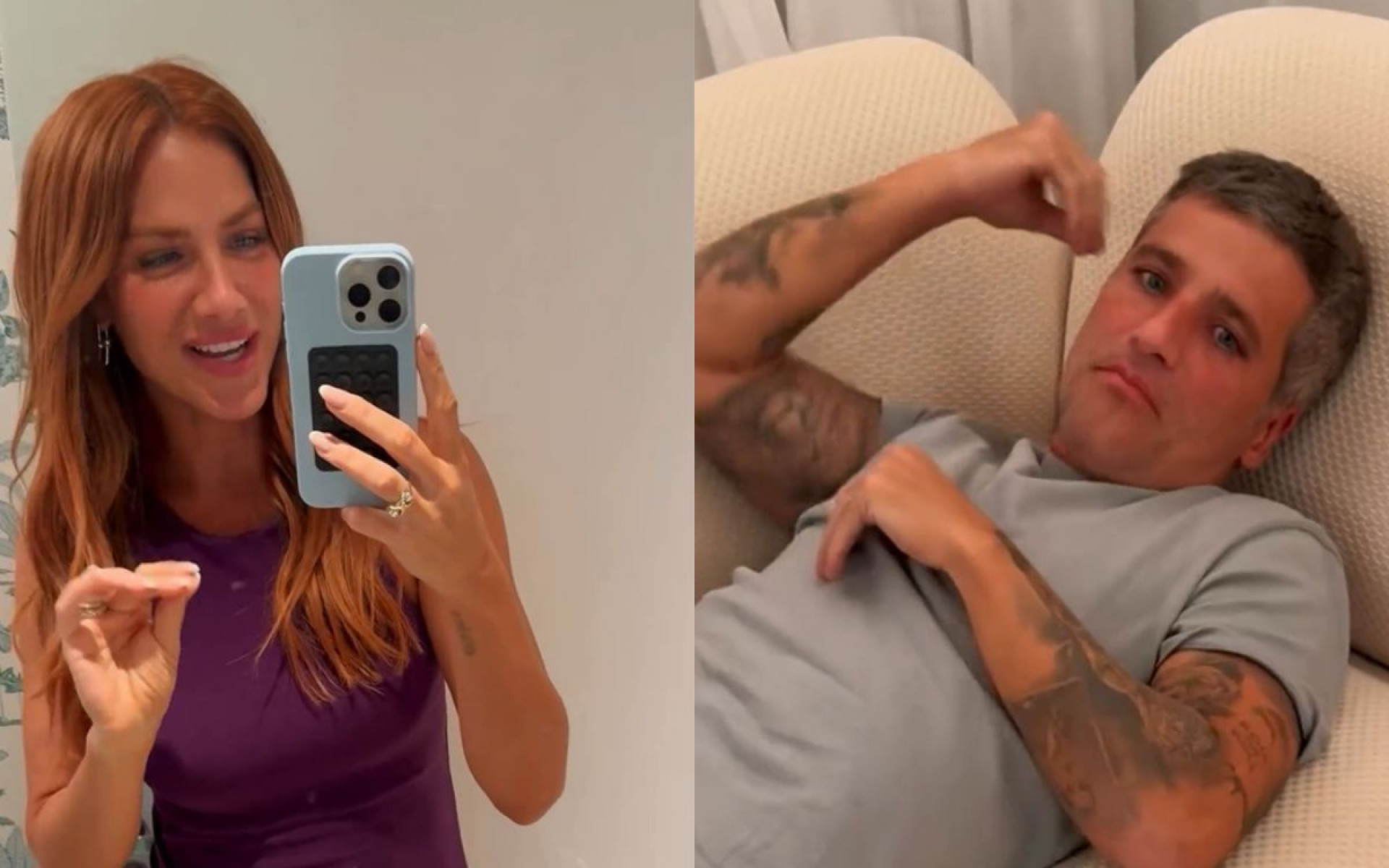 Bruno Gagliasso cai em pegadinha de Giovanna Ewbank e se arruma para compromisso inexistente - Reprodução / Instagram
