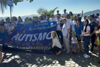 1ª Caminhada do Orgulho Autista em Jurujuba recebeu apoio de personalidades