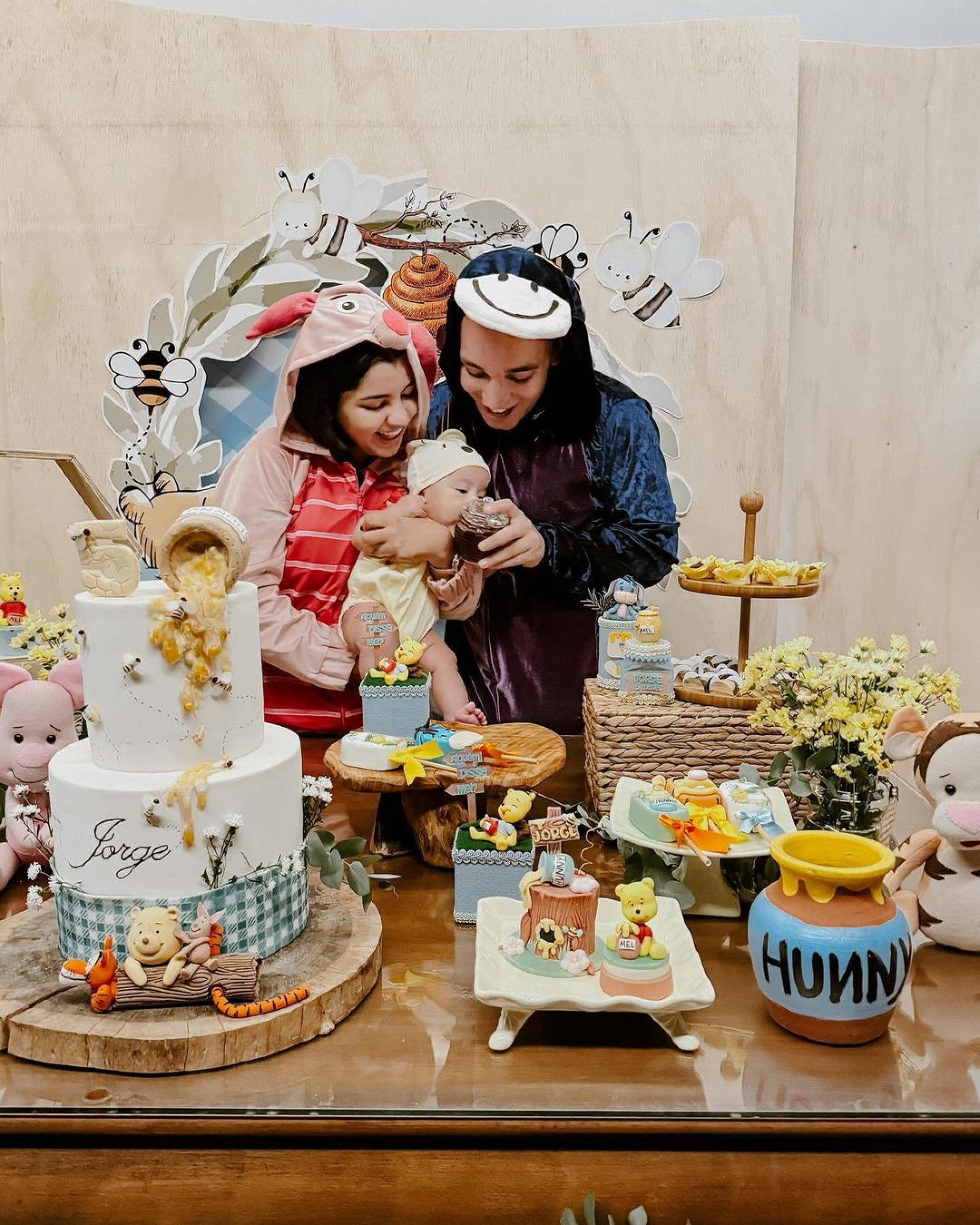 Ary Mirelle e João Gomes celebram mesversário do filho - Reprodução