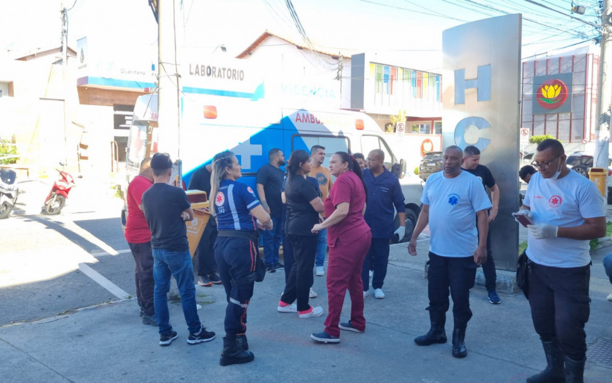 Vítimas foram socorridas e levadas para o Hospital Central de Emergência (HCE), em Cabo Frio
