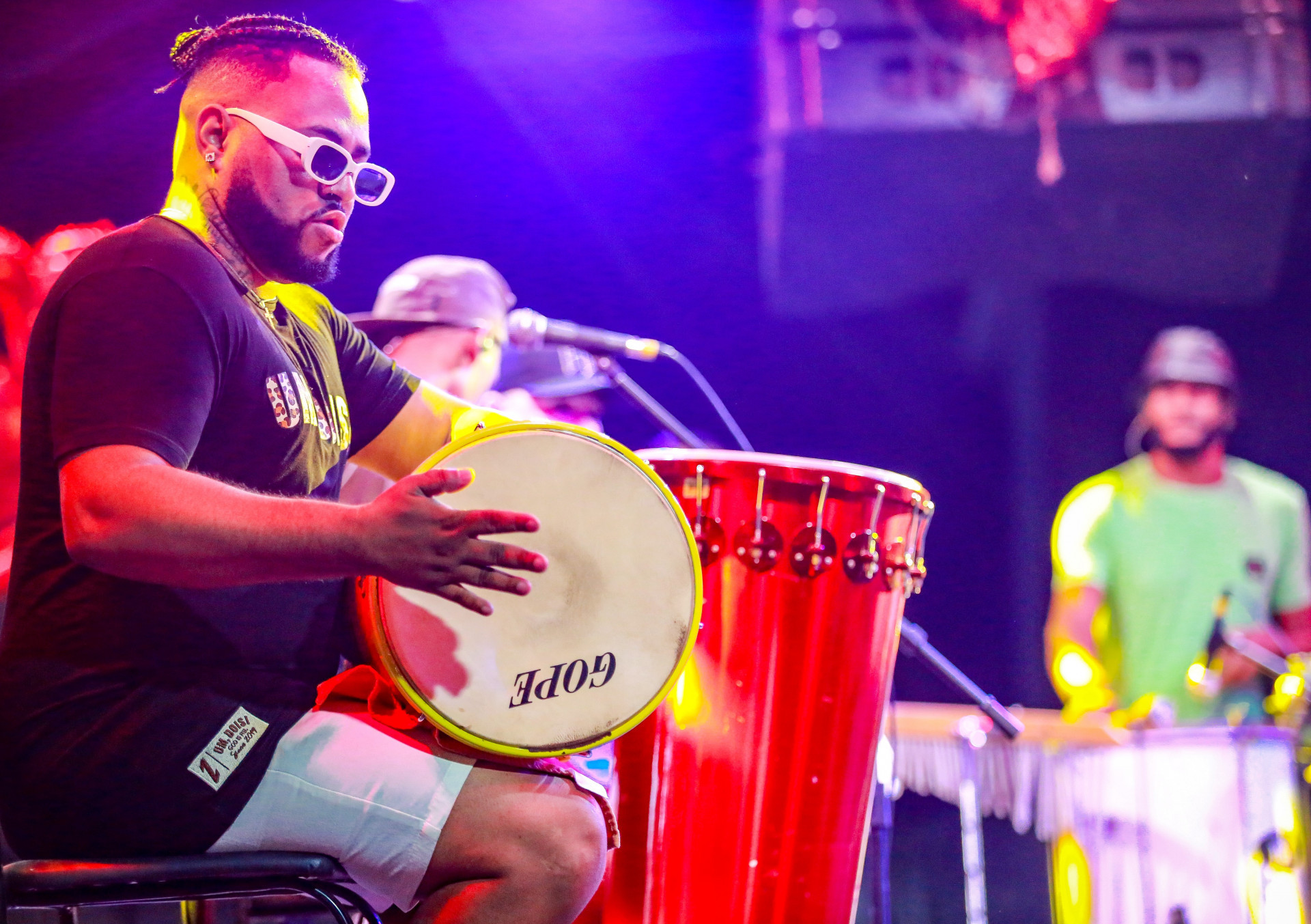 O grupo Dez Mais cantou diversos sucessos de compositores famosos como Zeca Pagodinho, Almir Guineto e Arlindo Cruz - Rafael Barreto / PMBR