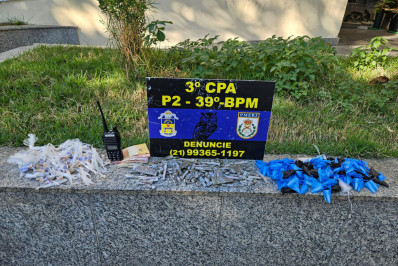 PM prende traficante com drogas no Bom Pastor em Belford Roxo