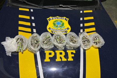 Veículo com carga de maconha é interceptado pela PRF em Petrópolis