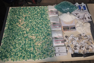 PM apreende mais de 1 quilo de cocaína e prende suspeito de tráfico em Volta Redonda