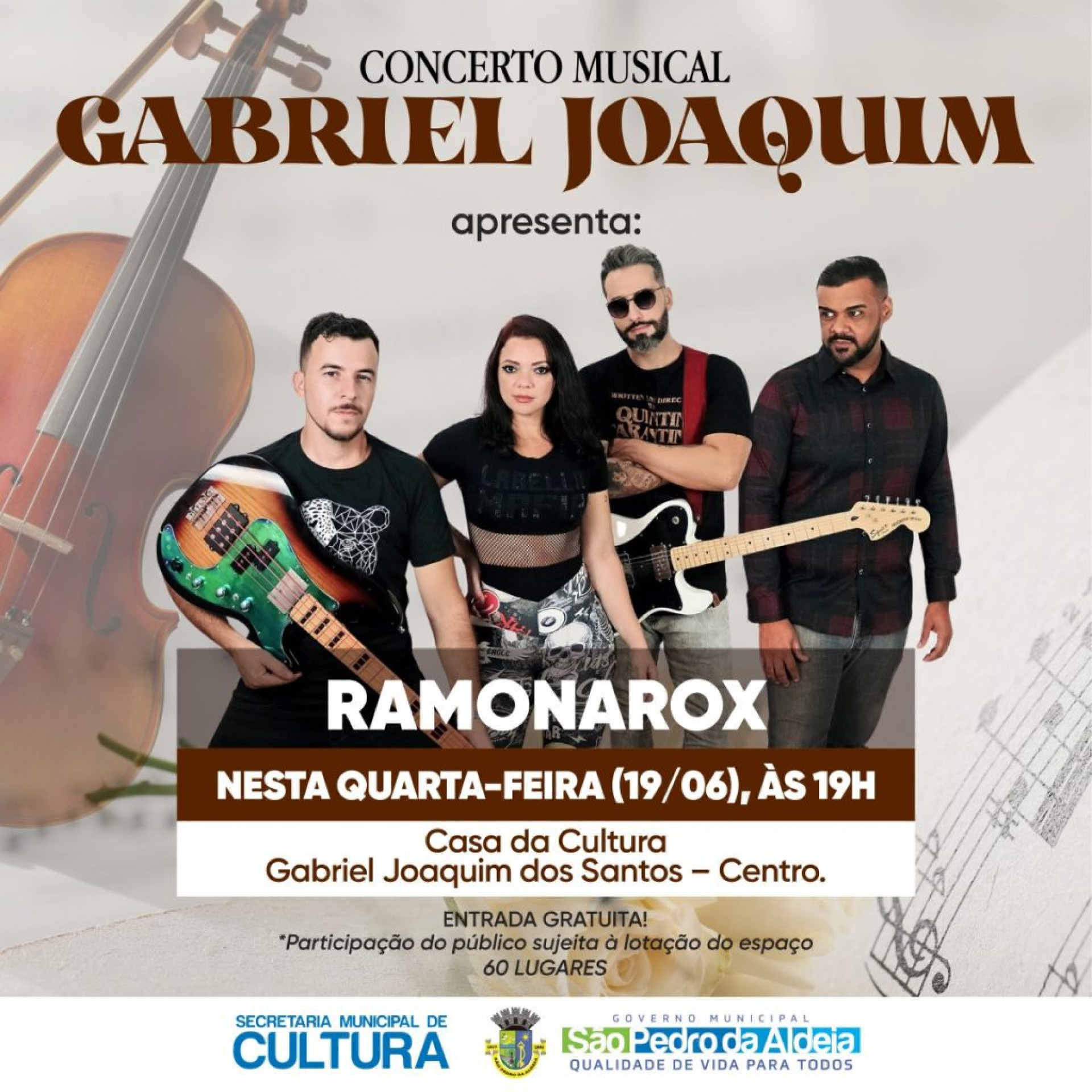 Banda Ramona Rox - Divulga&ccedil;&atilde;o 